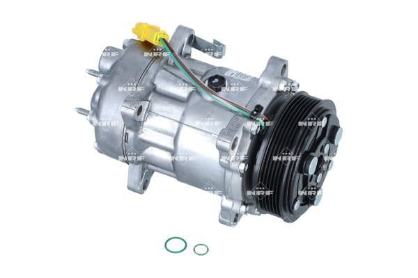 Airconditioning compressor past: CITROEN BERLINGO, C5 I, C5 II, C8, JUMPY I, XSARA, XSARA PICASSO  FIAT SCUDO, ULYSSE  LANCIA PHEDRA  PEUGEOT 307, 406, 607, 807, BOXER, EXPERT 1.4D-2.8D 01.96-