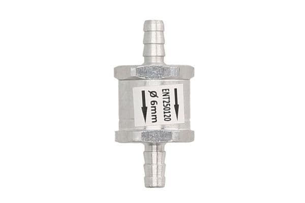 Brandstoftoevoersysteem eenrichtingsklep buitendiameter 6 mm past: AUDI 100 C3, 80 B2, 80 B4, A4 B5, A6 C4, A6 C5  MAZDA 626 I, 626 II, 626 III  OPEL OMEGA B, SINTRA  SAAB 9-5 1.6-3.0 06.78-11.10