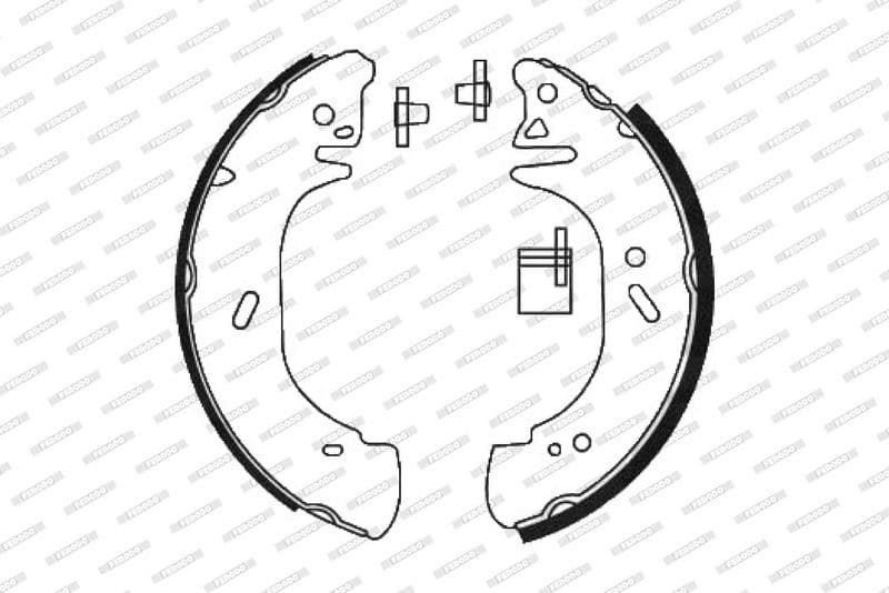 Remschoen past: FORD FIESTA IV, TRANSIT, TRANSIT TOURNEO  NISSAN INTERSTAR  OPEL MOVANO A  RENAULT MASTER II 1.0-3.0D 06.94-
