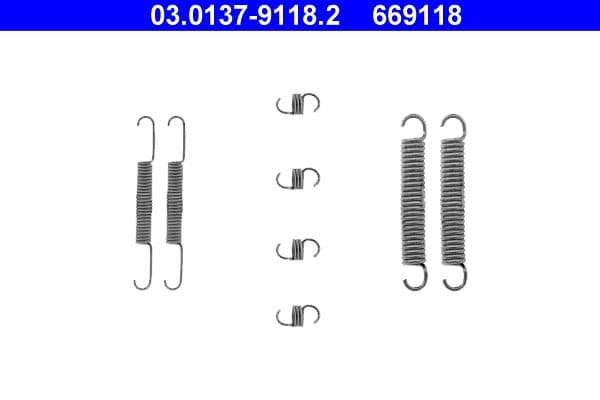 Accessory Kit, brake shoes