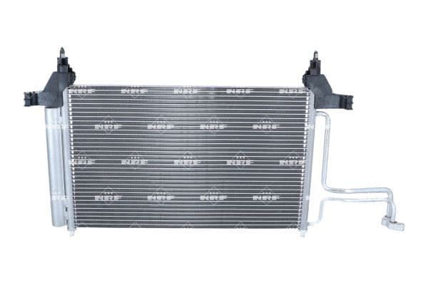 A/C condensator (met droger) past: FIAT STILO 1.2-2.4 10.01-08.08