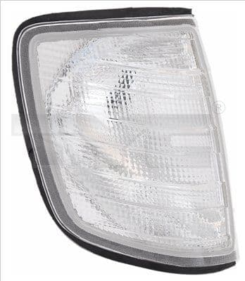 Knipperlicht voor Links (transparant) past: MERCEDES E-KLASA W124, W124 12.84-03.98