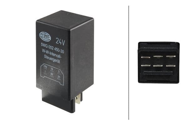 Tijd relais ruitenwissers past: SCANIA 3 05.87-12.96