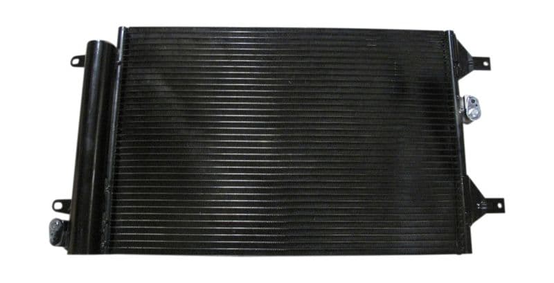 A/C condensator (met droger) past: FORD GALAXY I, GALAXY MK I  SEAT ALHAMBRA  VW SHARAN 1.8-2.8 03.95-03.10