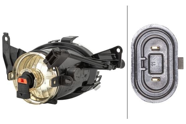 Mistlamp Voor Links (H10) past: OPEL CORSA D 07.06-08.11