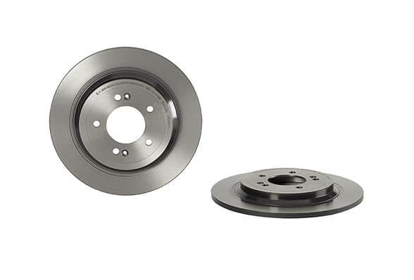 Brake disc Achter Links/Rechts past: HYUNDAI IX35, NEXO, TUCSON  KIA SPORTAGE IV 1.6-Electric 08.09-