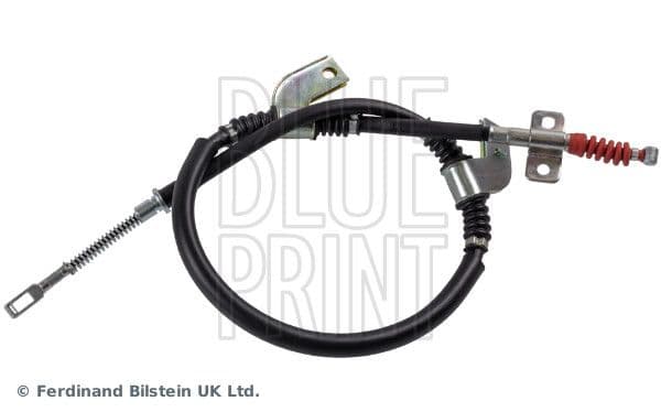 Handremkabel Achter Links (1077mm) past: DAEWOO KORANDO, MUSSO  SSANGYONG KORANDO, MUSSO 2.3/2.3D/2.9D 10.95-