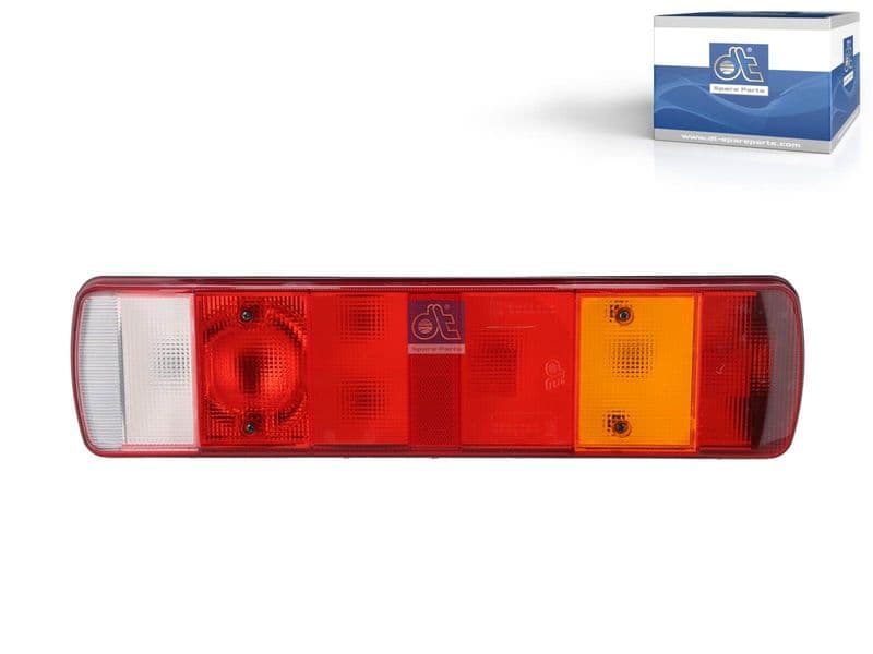 Achterlicht Rechts (24V, met omkeersignaal, zijspeling, aansluiting: AMP 1.5/Side Bayonet 7PIN)