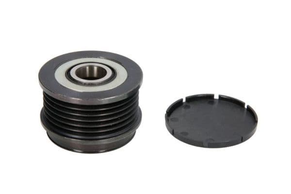 Dynamo poelie (55,7/17x35,3, aantal ribben: 6) past: FORD TRANSIT 2.3 08.00-05.06