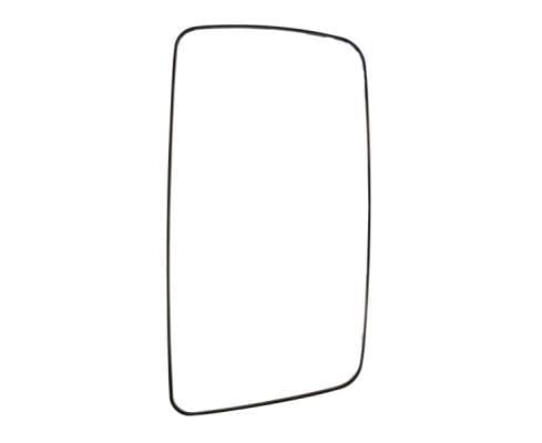 Zijspiegel glas Rechts (met verwarming) past: MERCEDES ACTROS MP2 / MP3 10.02-