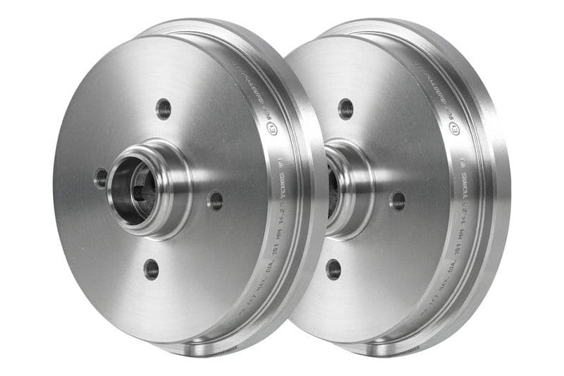 Brake drum Achter past: AUDI 50, 80 B1, 80 B2, COUPE B2  SEAT AROSA, CORDOBA, CORDOBA VARIO, IBIZA II, TOLEDO I  VW DERBY, GOLF I, GOLF II, JETTA I, JETTA II, PASSAT B1 0.8-2.2 05.72-06.04