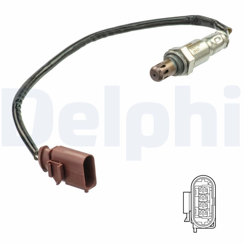 Lambda sonde (aantal draden 4, 440mm) past: AUDI A3  SEAT ALTEA, ALTEA XL, LEON, TOLEDO III  VW EOS, GOLF PLUS V, GOLF V, GOLF VI, JETTA III, PASSAT B6 1.4 05.07-08.15