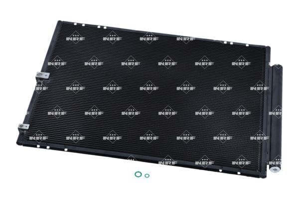 A/C condensator (met droger) past: LEXUS RX 3.0/3.3 04.03-12.08