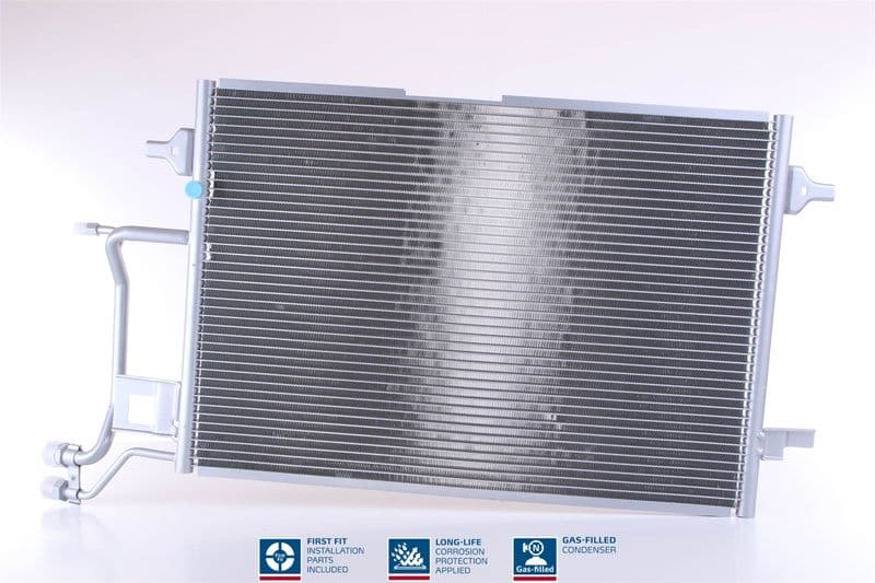 A/C condensator ((EN) additional fitting elements) past: AUDI A4 B5  VW PASSAT B5 1.6-2.8 11.94-09.01