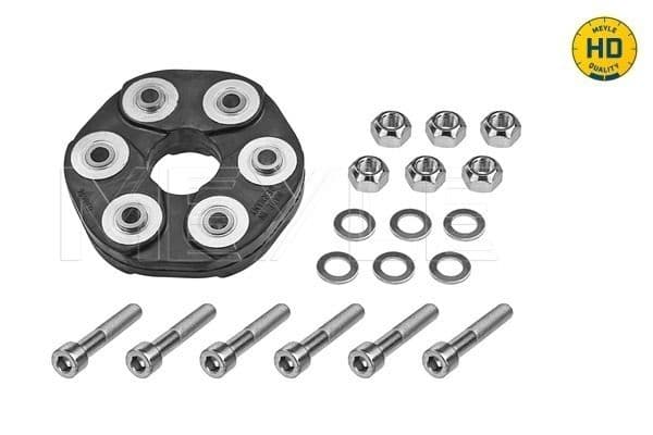 Schroefas elastische koppeling Achter/Voor (buitendiameter 129mm, Automatisch) past: MERCEDES 124 (C124), 124 T-MODEL (S124), 124 (W124), 190 (W201), C (CL203), C T-MODEL (S202) 1.8-3.2 10.82-03.03