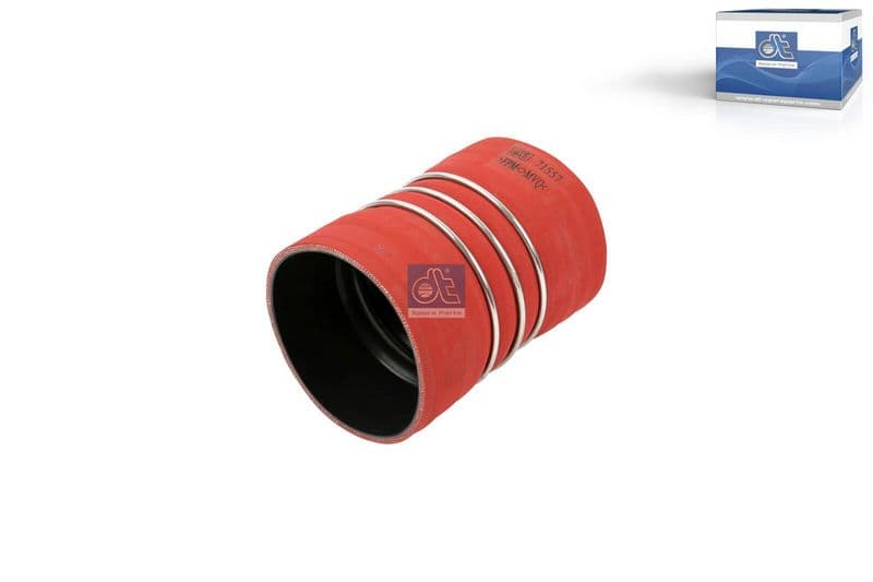 Intercooler slang (90mmx130mm, red) past: MAN EL, HOCL, LION´S CITY, NG, NL, NÜ, SÜ  NEOPLAN CENTROLINER D0826LOH03-E2876LUH03 04.91-