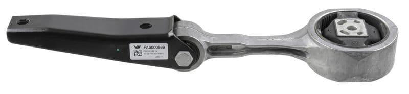 Motorsteun Achter Links, rubber-metaal past: SEAT CORDOBA, IBIZA III  SKODA FABIA I, FABIA I PRAKTIK, FABIA II, ROOMSTER, ROOMSTER PRAKTIK  VW LUPO I, POLO IV 1.0/1.4/1.6 09.98-05.15