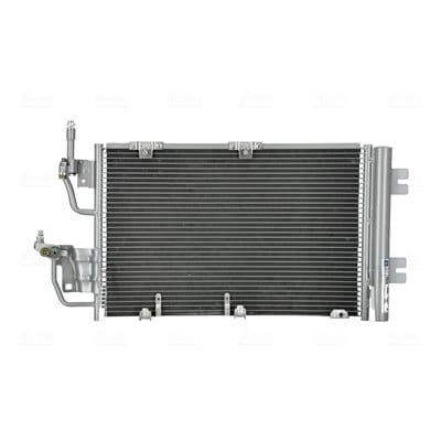A/C condensator (met droger, (EN) additional fitting elements) past: OPEL ASTRA H, ASTRA H CLASSIC, ASTRA H GTC, ZAFIRA B 1.3D-2.0 04.04-