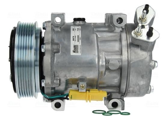 Airconditioning compressor past: ABARTH GRANDE PUNTO, PUNTO, PUNTO EVO  ALFA ROMEO MITO  CITROEN BERLINGO, C5 I, C8, JUMPY I, JUMPY II, XSARA, XSARA PICASSO  FIAT DOBLO, DOBLO CARGO 1.3D-3.0 05.93-