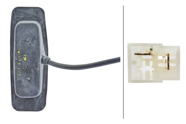 Controlelampje, zijkant Links (P21W, met lampvoet) past: MERCEDES NG  NEOPLAN CITYLINER, JETLINER, SKYLINER, SPACELINER 08.73-