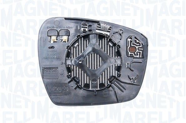 Zijspiegel glas Rechts (asferisch, met verwarming) past: FORD GALAXY MK3 01.15-