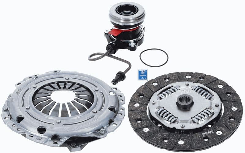 Koppelingskit met hydraulisch lager (200mm) past: OPEL CORSA C, CORSA D 1.0 09.00-08.14