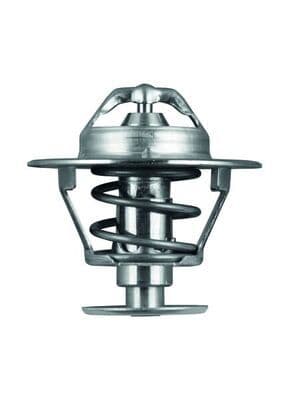Thermostaat koelsysteem (76°C) past: MITSUBISHI L 300 III, L200, L400, PAJERO I, CANTER V (FE3, FE4, FB3, FB4)  NISSAN 300ZX, NAVARA, TERRANO I 2.3D/2.5D/3.0 12.82-