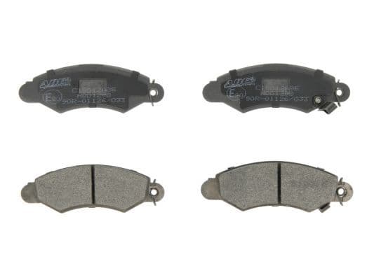 Remblokken set Voor , past: SUBARU JUSTY II  SUZUKI SWIFT II, WAGON R 1.0/1.3 03.89-12.05