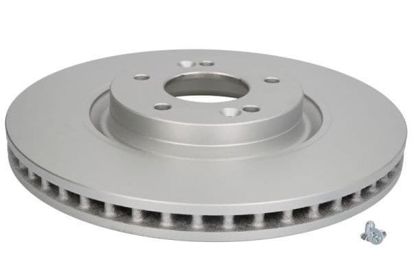 Brake disc Voor Links/Rechts (gecoat) past: HYUNDAI GRANDEUR, I20 III, I40 I, I40 I CW, IX35, KONA, NEXO, TUCSON  KIA CADENZA I, CADENZA II, CEE'D, CEED, OPTIMA, PRO CEE'D 1.0-Electric 01.10-