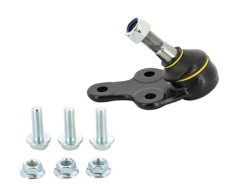 Kogelgewricht van de as Links/Rechts (bodem voor) (diameter kegel 18mm) past: VOLVO C30, C70 II, S40 II, V50  FORD FOCUS C-MAX, FOCUS II 1.4-Electric 10.03-06.13