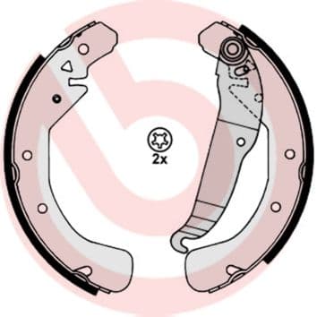 Remschoen past: CHEVROLET CORSA, ZAFIRA  OPEL ASTRA F, ASTRA F CLASSIC, ASTRA G, ASTRA G CLASSIC, ASTRA H, ASTRA H CLASSIC, ASTRA H GTC, COMBO, COMBO TOUR, VECTRA B, ZAFIRA A 1.2-2.2D 09.91-