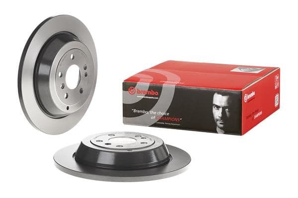 Brake disc Achter Links/Rechts past: MERCEDES M (W164), R (W251, V251) 3.0/3.0D/3.5 02.05-12.14