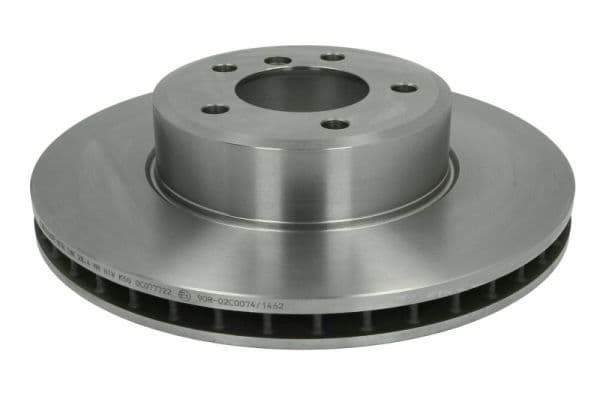 Brake disc Voor Links/Rechts past: BMW 5 (E60), 5 (E61), 6 (E63), 6 (E64)  RENAULT SCENIC II 1.9D-3.0D 12.01-12.10
