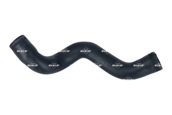 Intercooler slang Links (Uitlaatzijde, diameter 48/50,5mm, lengte 490mm, zwart) past: AUDI A4 B5, A6 C5  VW PASSAT B3/B4, PASSAT B5, PASSAT B5.5 1.9D/1.9DH 10.93-05.05