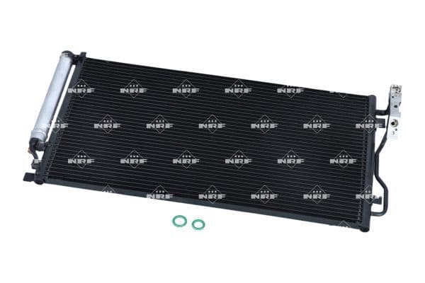A/C condensator (met droger) past: BMW 1 (F20), 1 (F21), 2 (F22, F87), 3 (F30, F80), 3 (F31), 3 GRAN TURISMO (F34), 4 (F32, F82), 4 (F33, F83) 3.0/3.0H 11.11-06.21