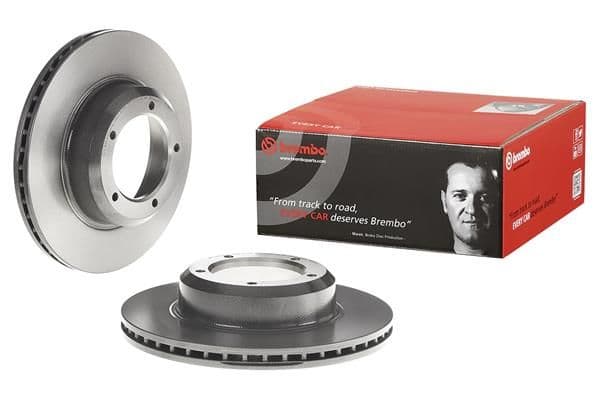 Brake disc Voor Links/Rechts past: LAND ROVER DEFENDER, DISCOVERY I, RANGE ROVER I 2.0-4.3 10.85-02.16
