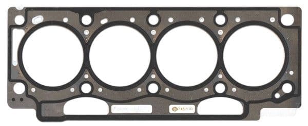 Cilinderkoppakking (dikte: 1,65mm) past: VOLVO S40 I, V40  ARO CARPAT  MITSUBISHI CARISMA, SPACE STAR  NISSAN INTERSTAR, PRIMASTAR, PRIMERA  OPEL MOVANO A, VIVARO A  RENAULT CLIO II 1.9D 03.97-
