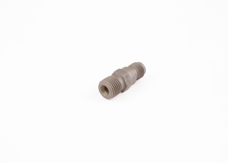 Inlet connector, injection nozzle