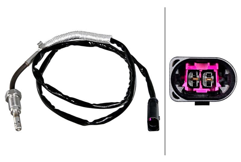 Uitlaatgastemperatuursensor (Voor turbo) past: AUDI A4 ALLROAD B8, A4 ALLROAD B9, A4 B8, A4 B9, A5, A6 C7, Q5 2.0D 11.07-