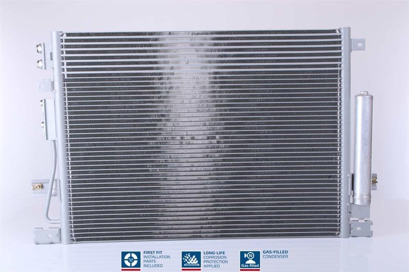 A/C condensator (met droger, (EN) additional fitting elements) past: CHRYSLER 300C  LANCIA THEMA 2.7-6.1 09.04-