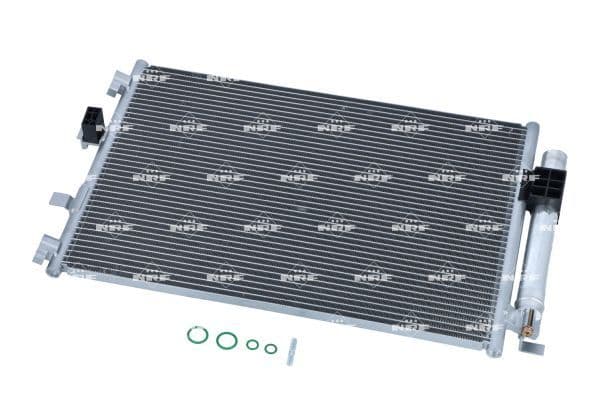 A/C condensator (met droger) past: FORD C-MAX II, FOCUS III, GRAND C-MAX 1.0/1.6D 07.10-02.20