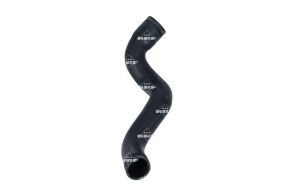 Intercooler slang Links (Uitlaatzijde, diameter 48/50,5mm, lengte 490mm, zwart) past: AUDI A4 B5, A6 C5  VW PASSAT B3/B4, PASSAT B5, PASSAT B5.5 1.9D/1.9DH 10.93-05.05