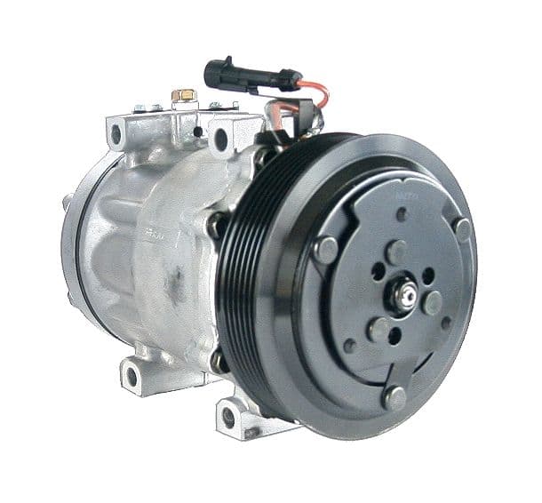 Airconditioning compressor past: ALFA ROMEO 145, 146, 147, 156, 166, GT, GTV, SPIDER  FIAT BARCHETTA, BRAVA, BRAVO I, COUPE, MAREA, MULTIPLA, STILO  LANCIA DELTA II, LYBRA 1.4-3.2 04.95-09.10