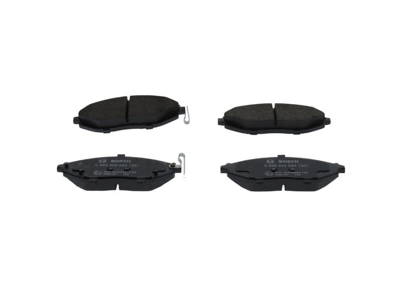 Remblokken set Voor , past: CHEVROLET SPARK 1.0-Electric 03.10-