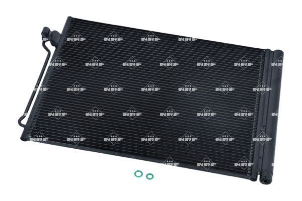 A/C condensator (met droger) past: BMW 5 (F10), 5 (F11), 5 GRAN TURISMO (F07), 6 (F12), 6 (F13), 6 GRAN COUPE (F06), 7 (F01, F02, F03, F04)  ROLLS-ROYCE DAWN, GHOST I, WRAITH 2.5-6.6 06.09-