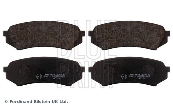 Remblokken set Achter , past: LEXUS LX  TOYOTA LAND CRUISER 100 4.2D/4.7 01.98-03.08