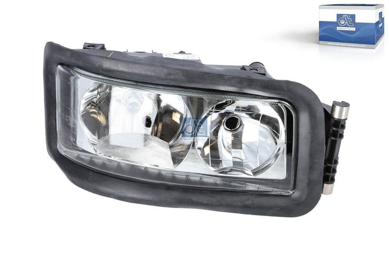 Koplamp Rechts (2*H7/H7/H7, handleiding, zonder motor, handmatige regeling, kleur invoegen: verchroomd) past: MAN HOCL, L2000, LION´S CITY, LION´S COACH, LION´S COMFORT, LION´S STAR 04.91-