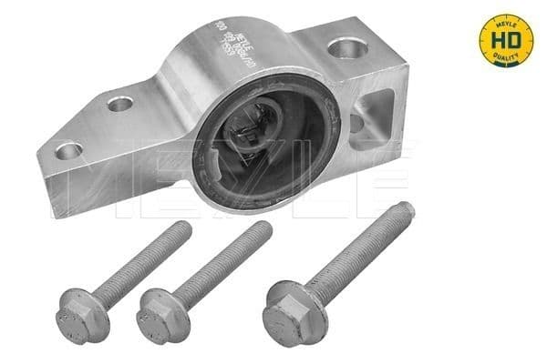 Voorste spoorcontrole-arm silent block Voor Rechts (met bouten) past: AUDI A3  SEAT ALTEA, ALTEA XL, LEON, TOLEDO III  SKODA OCTAVIA II, SUPERB II, YETI  VW BEETLE 1.0-3.6 02.03-09.20