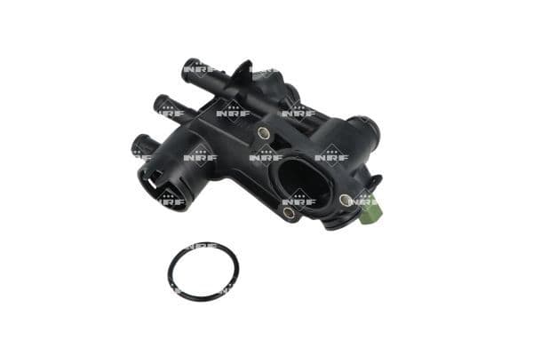 Thermostaat koelsysteem (87°C, in huisvesting) past: SEAT LEON, TOLEDO II  SKODA FELICIA II, OCTAVIA I  VW BORA, BORA I, GOLF IV 1.4/1.6 10.97-12.10