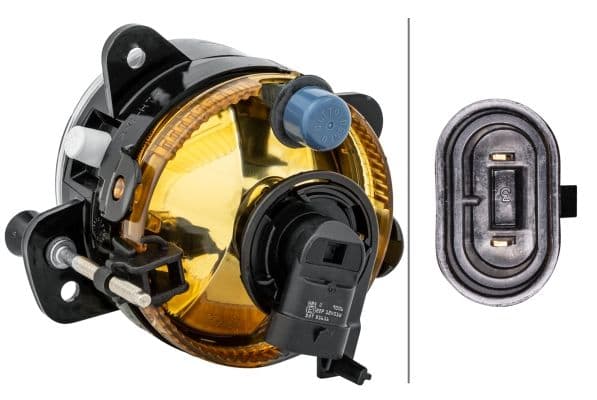 Mistlamp Voor Rechts (HB4) past: VW FOX, TOUAREG 7L 10.02-08.14
